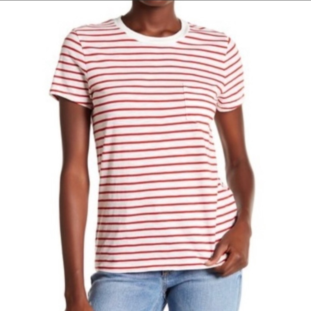 Madewell Nautical Striped Tshirt